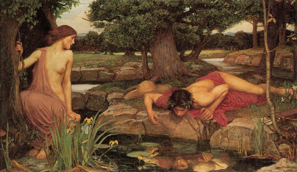 John William Waterhouse Echo and Narcissus